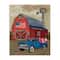Stupell Industries Vintage Americana Barn Canvas Wall Art